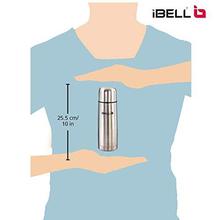 iBELL Insulated Stainless Steel Vacuum Flask, 500ML, for Hot & Cold