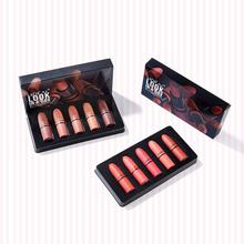 LIDEAL Matte Lip kit Professional 5pcs/set Waterproof Nude