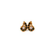 Curve Pearl Stud Earrings For Women