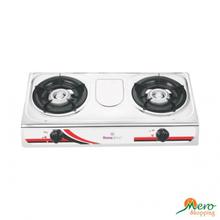 Home Glory Gas Stove (2 Burner S.S) UH-GS202