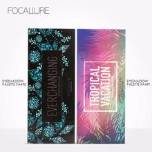 FOCALLURE 14 Colors Eye Shadow Palette Matte Glitter High