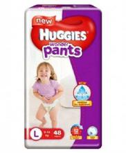 Huggies Wonder Pants Large, 48 Counts - (Pack of 4 x 48 = 192 Diapers)
