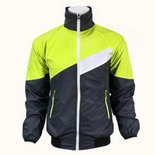 Neon Black Windcheater For Men