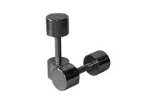 Red Sun Steel (1kgx2) Dumbbell Set - Silver