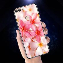 Luxury Tempered Glass Case For Huawei P Smart Case Silicon Nova Lite 2