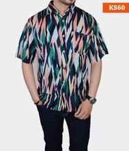 Men’s Fashion Printed Summer Half Shirt