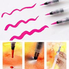 1/3Pcs can be filled with watercolor brush drawing pen soft head art painting supplies school office supplies