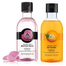 The Body Shop British Rose Shower Gel 250ml & Satsuma Shower