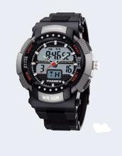 Grey Dial Digital Unisex Watch - (Black/Grey)