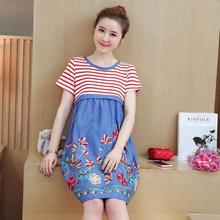 High Quality Nursing Maternity Dresses 2017 Summer Breastfeeding