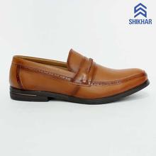 2925 Leatherite Slip On Formal Shoes For Men- Brown