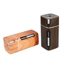 Portable Mini Humidifier Wood Grain Ultrasonic USB Aroma Air