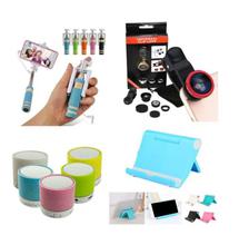 Combo Pack Offer Mini Speaker/Portable Mobile Stand/Mini Selifie/Clip Lens