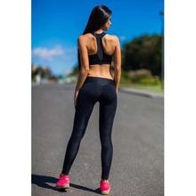 Women Sports Gym Yoga Workout Mid Waist Running Pants Fitness Elastic Leggings