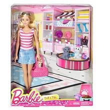 Barbie Doll & Pets Set - DJR56