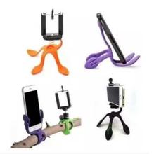 Flexible Mount Gekko Tripod Mulitifunction Octopus Stand Phone Holder