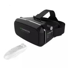 VR Shinecon 3D Glasses With Wireless Remote Control Gamepad