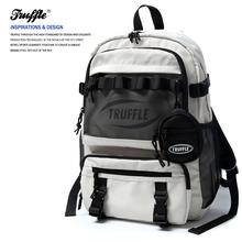 TRUFFLE Waterproof Sports Soft School College Trendy Backpack With 16" Laptop Storage Capacity For Men Unisex T2316