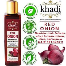 Khadi Global Red Onion Hair Oil for Hair Growth with