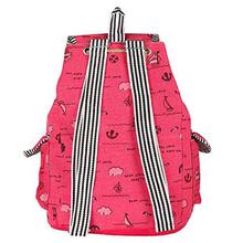 Paras Fashions PU Leatherette Multicolour Backpack for Girls