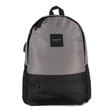 Yavie Dual Tone 19L Nylon USB Charging/Head Phone Port Casual Compatible Backpack-9031 With Free Bag Cover