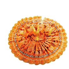 Ladoo Gopal Poshak or Dress Orange Medium