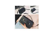 Black Vintage Simple Strap Crossbody Bag For Women