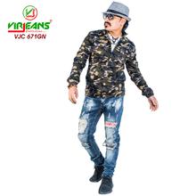 Virjeans Stretchable Combat Jacket (VJC 671) for summer, Red