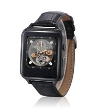 X7 Smartwatch Dial Synchronous Push Leather Strap