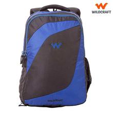 Wildcraft Compact 3 Laptop Backpack For Men - Blue/Black