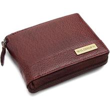 WILDHORN Brown Men's Wallet (WH559 Bombay Brown Full Zip)