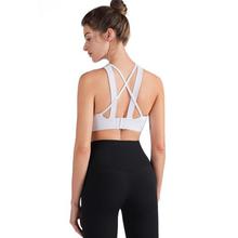 Yoga underwear _2020 new stitching sports bra lulu beauty