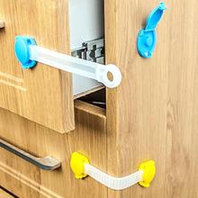 Kids /Child Safety Locks Latches For Drawers Cupboard Cabinet Fridge Door Toilet Seat And Dustbin, Strong Adhesive