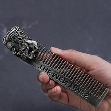 High Quality Cool Men Beard Shaping Template Stainless Steel Beard Comb Men Hair Beard Trim Tool