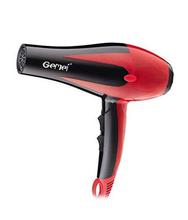 Gemei GM-1703 1400 Watts Professional Hair Dryer - Black/Red