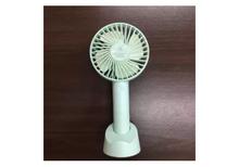 USB rechargeable Mini portable handheld desktop portable fan (with mobile phone holder)