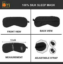 100%25 Mulberry Silk Super Smooth Sleep Mask (Pack of 2)