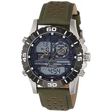 Fastrack 38035SL03 Analog-Digital Black Dial Watch For Men