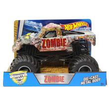 Hot Wheels White/Red Monster Jam Zombie Die-Cast Vehicle For Kids - CBY61/BGH24-0931