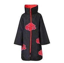 Black/Red Naruto Akatsuki Cloak For Women