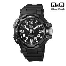 Q&Q Vq04J005Y Black Analog Watch For Men