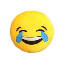 Laughing LOL Stuffed Smiley Emoji Cushion