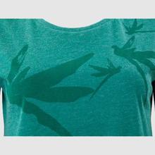 Wildcraft Green Melange Dragon Graphic Printed T-Shirt For Women