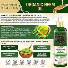 Morpheme Remedies Cold Pressed Organic Neem Oil, 200ml