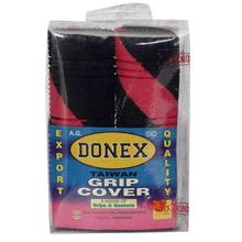 Donex Bike Handle Grip Cover - Black/Pink