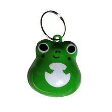 Green Frog Metal Pet Collar Bell