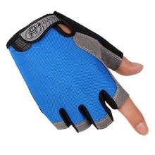 FEITONG Hot Half Finger Sports Gym Gloves Men Fitness Training Exercise Anti Slip Weight Lifting Gloves Body MountainBike Glove