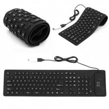 Portable USB Flexible Foldable Keyboard