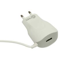 Green 2.1 Ampere Single USB Port Travel/Wall Charger