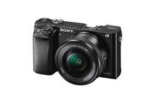 Sony Alpha a6000 Mirrorless Digital Camera 24.3MP with 16-50mm Power Zoom Lenses - Black